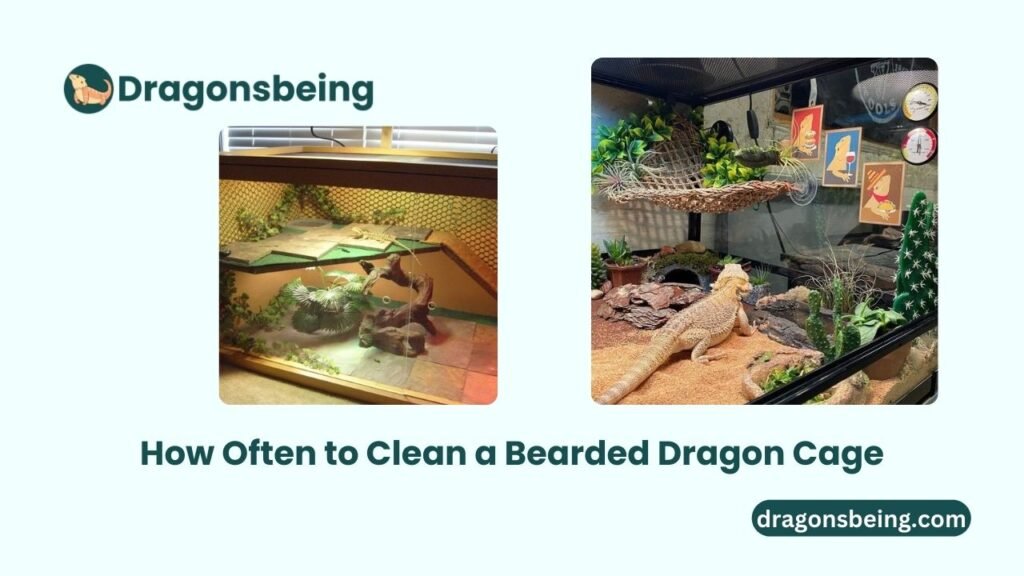 How Often to Clean a Bearded Dragon Cage